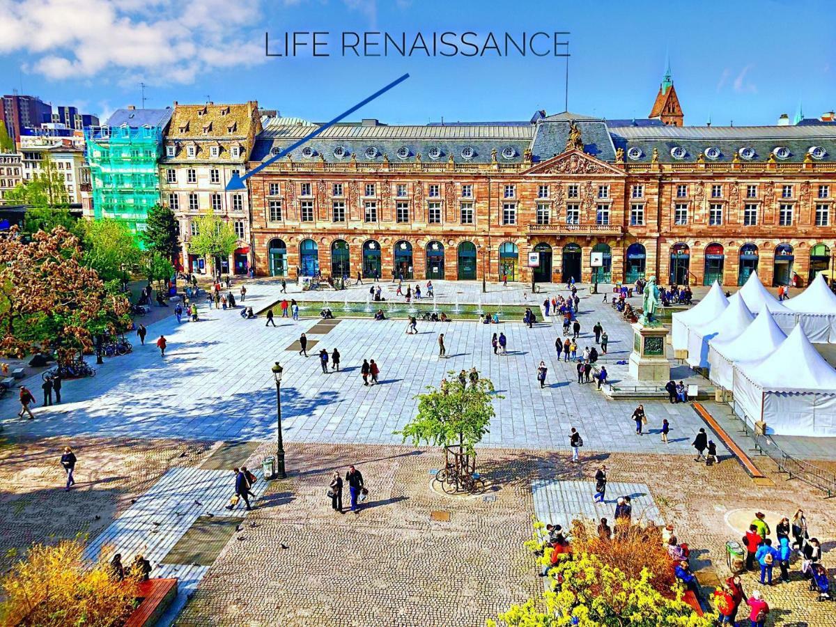 Life Renaissance - New Concept - Place Kleber Štrasburk Exteriér fotografie